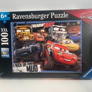 Ravensburger 12845 Disney Cars Mudders - 100 Piece